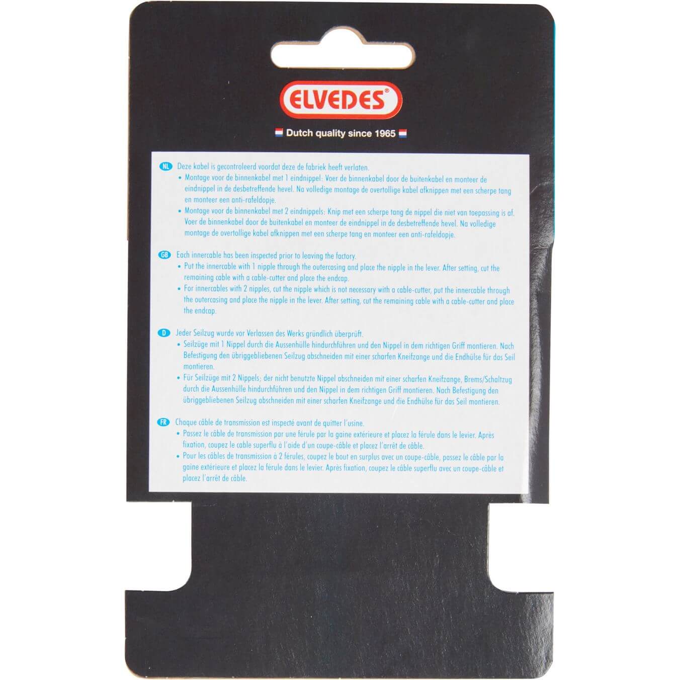 Elvedes bnkabel der Shim/Campa RVS