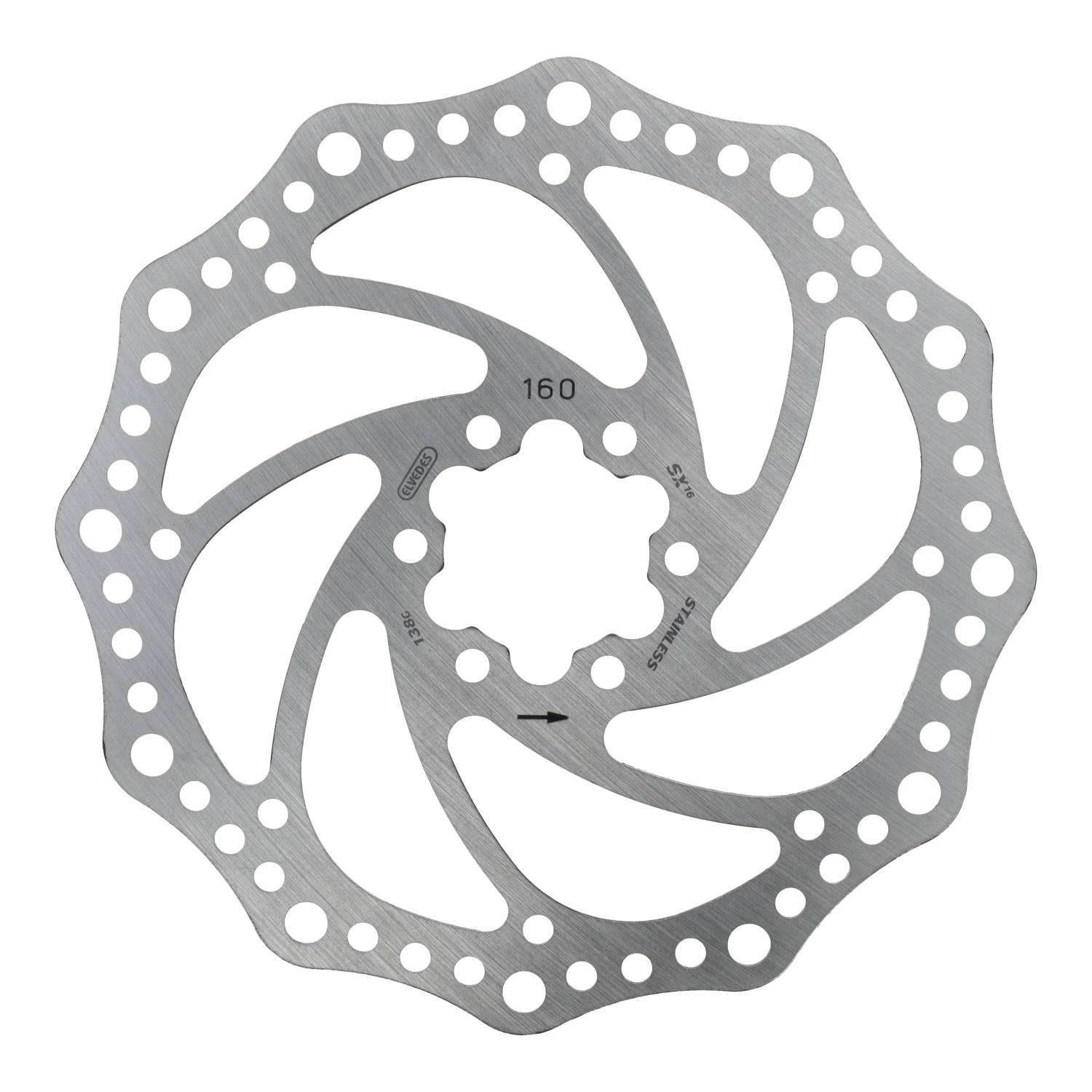Elvedes remschijf 160mm