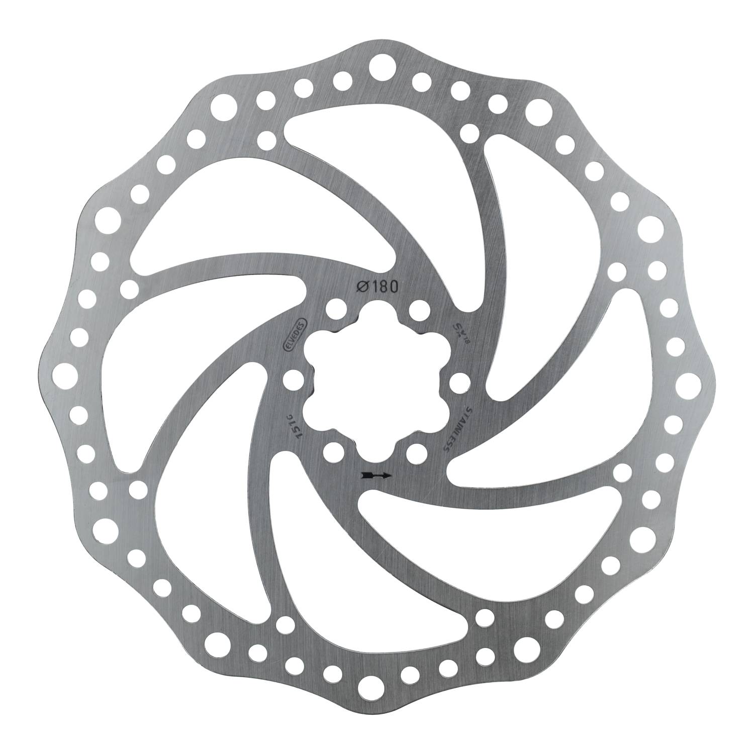 Elvedes remschijf 180mm