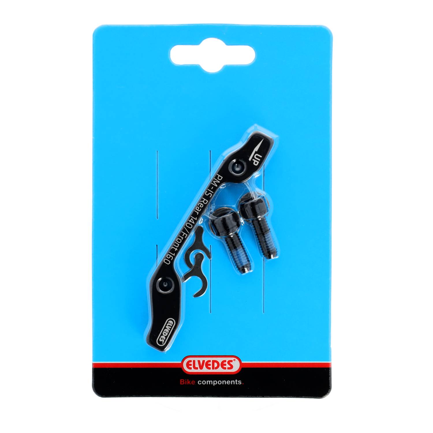 Elvedes Caliper 160/140mm V+A PM- IS zw