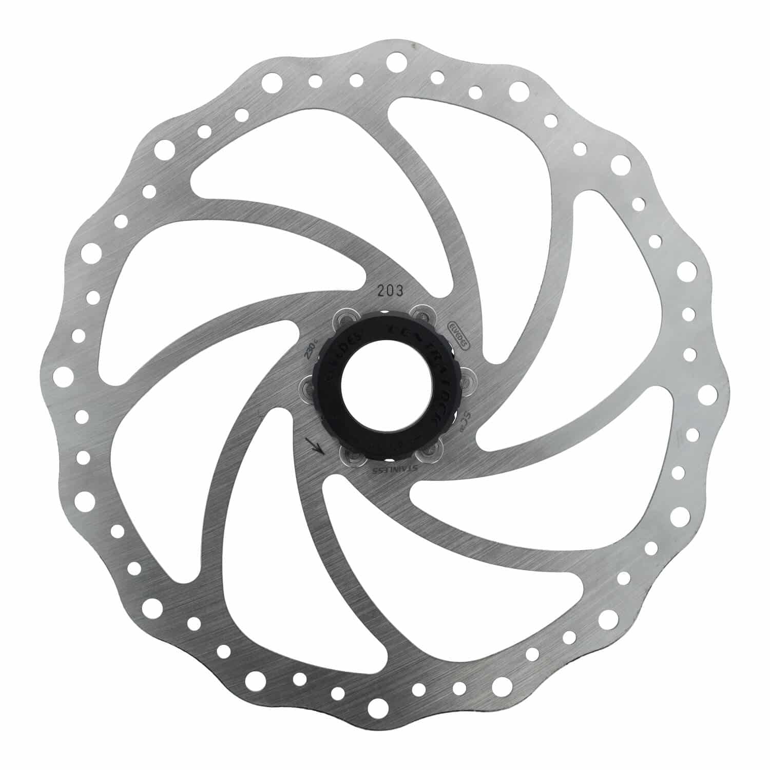 Elvedes remschijf 203mm centerlock