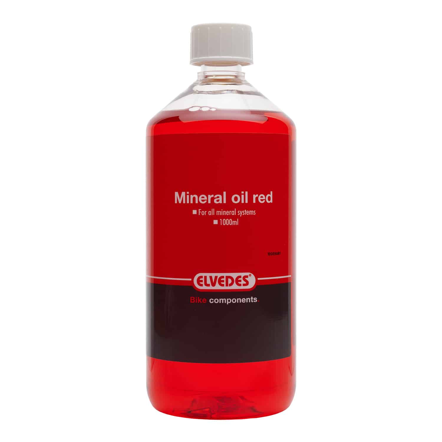 Elvedes mineraal olie 1.000ml rood