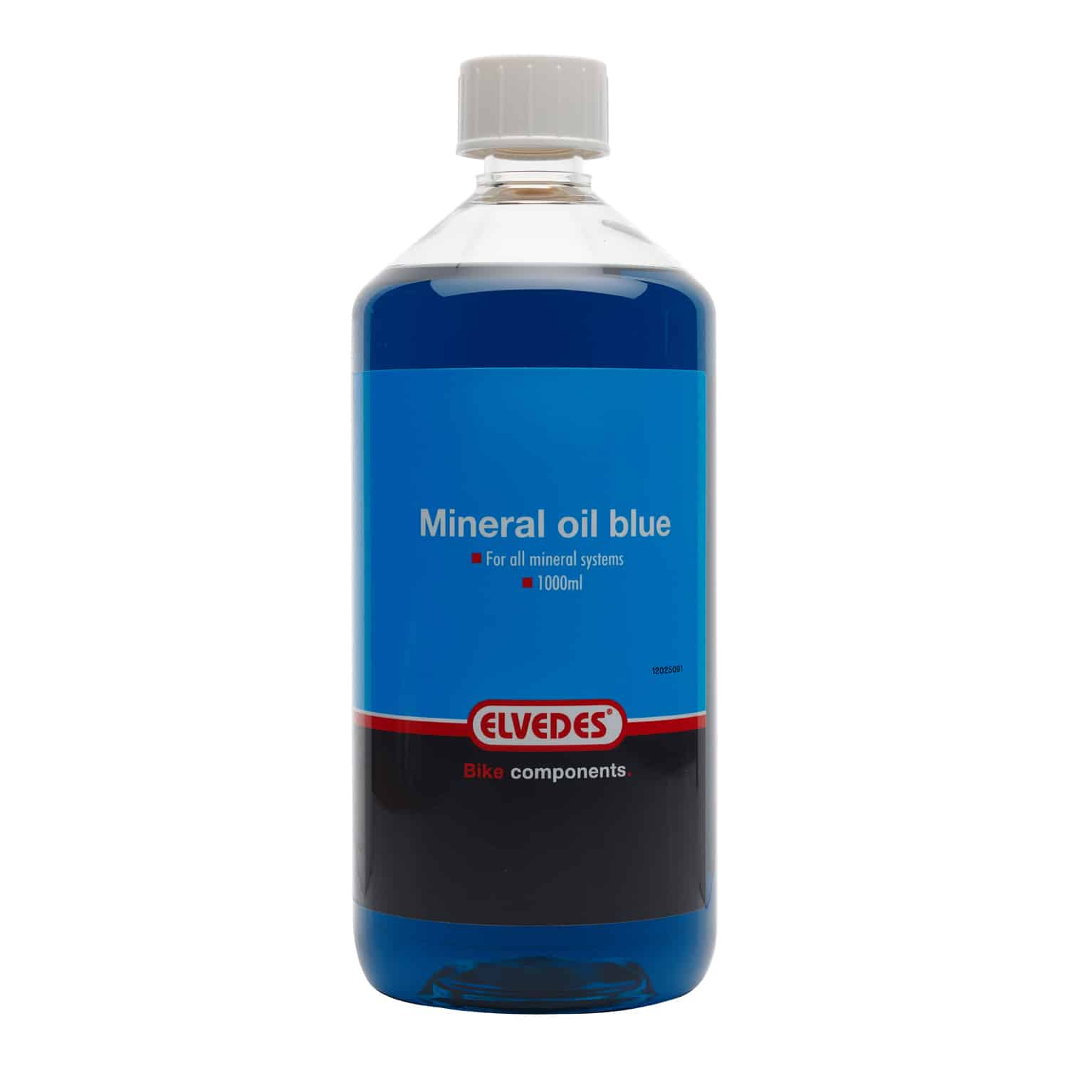 Elvedes mineraal olie 1.000ml blauw