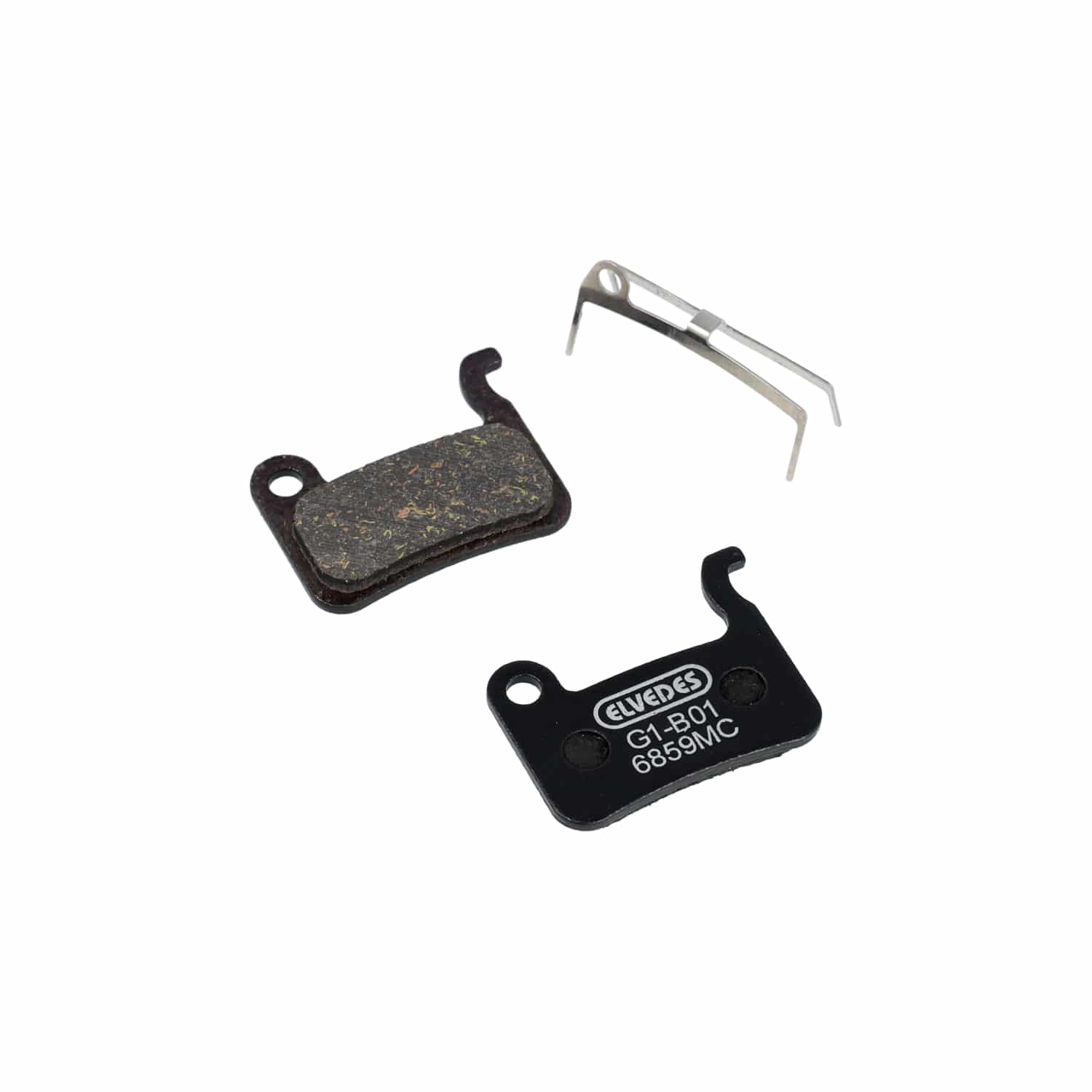 Elvedes schijfremblok Shimano BR-M535 metallic carbon