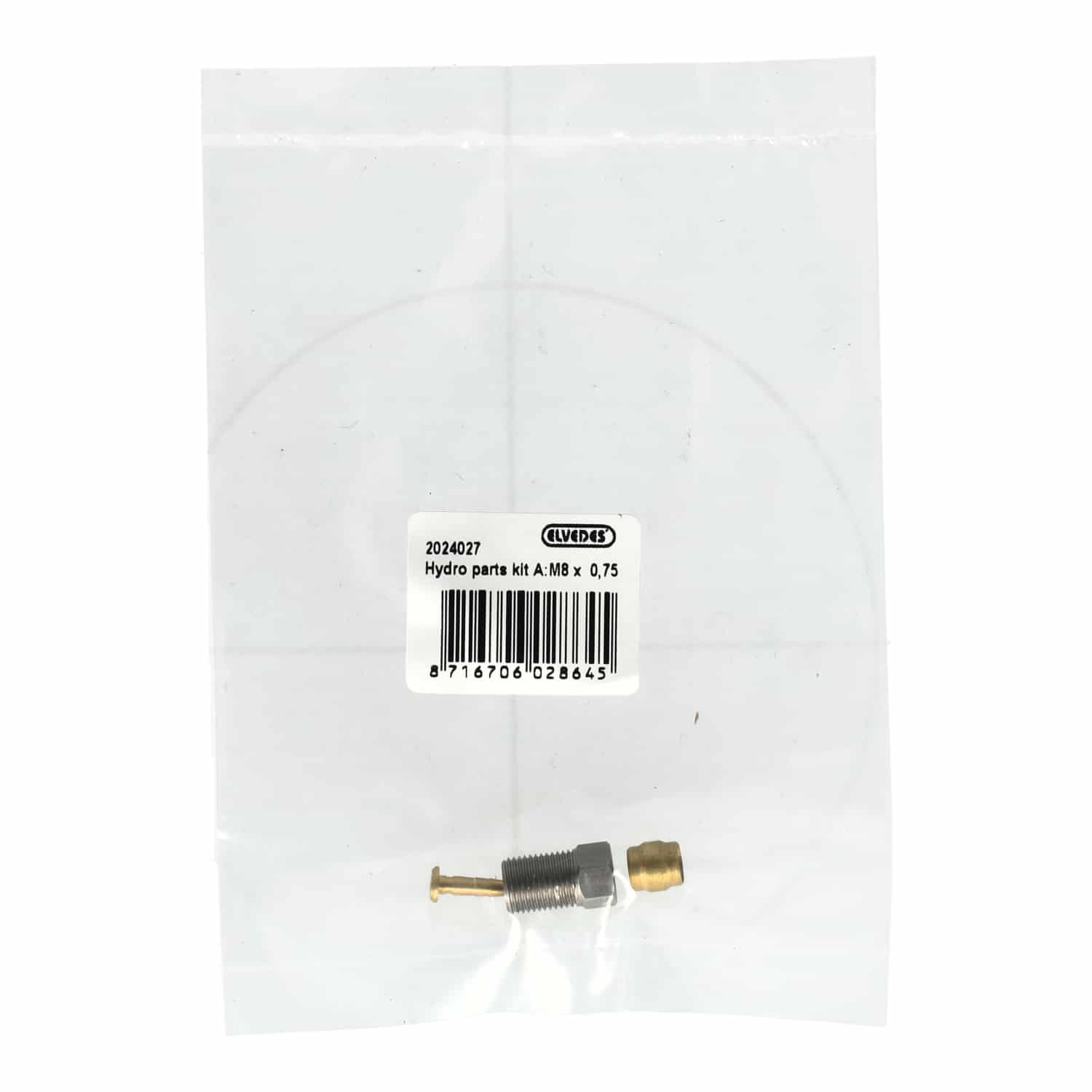 Elvedes hydro onderdelen kit A: M8Ã—0,75