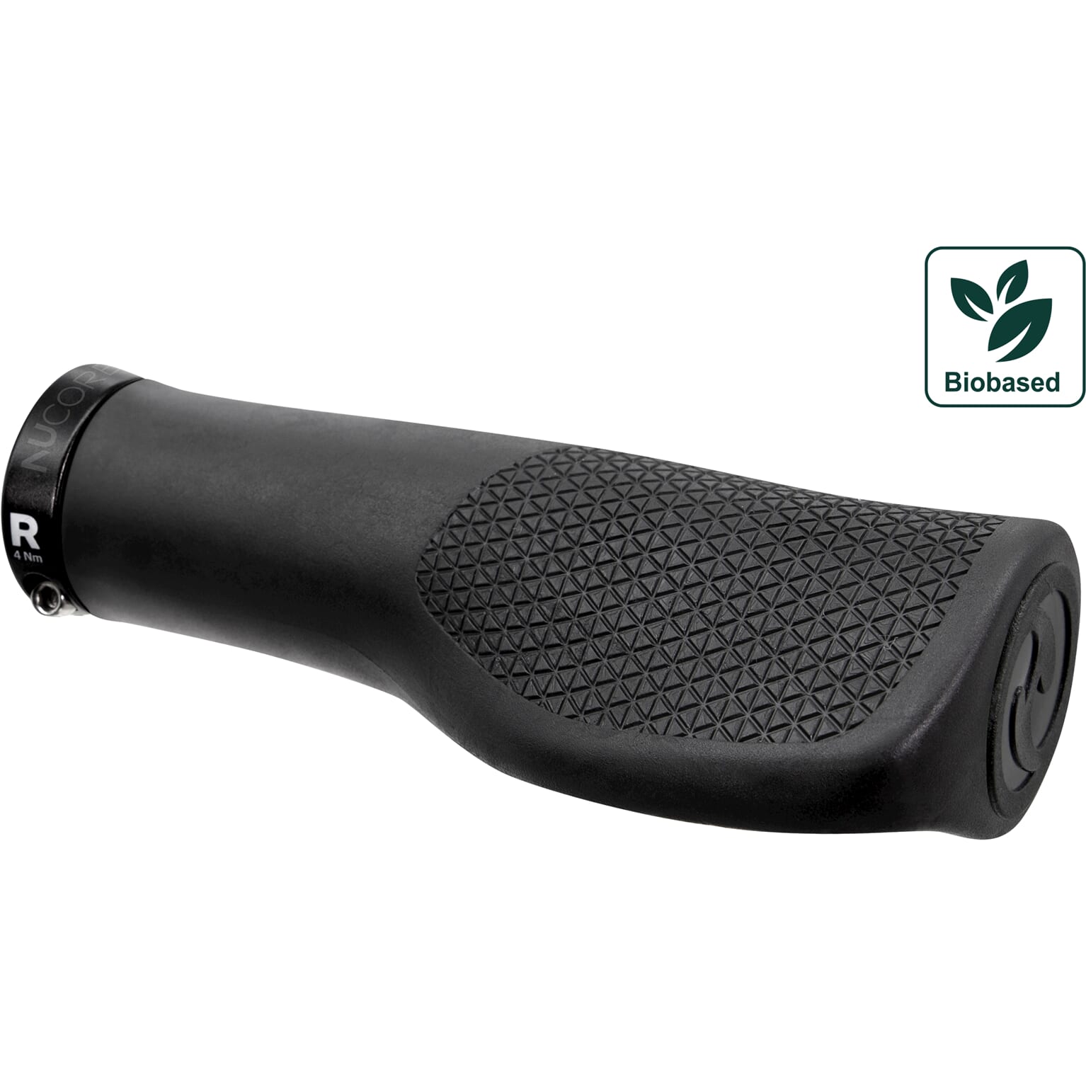 Herrmans Handvatten Nucore Grip Town Peak 130mm Zwart