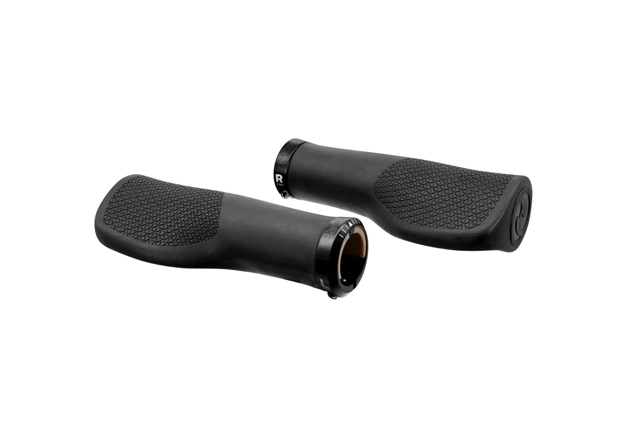 Herrmans Handvatten Nucore Grip Town Peak 130mm Zwart