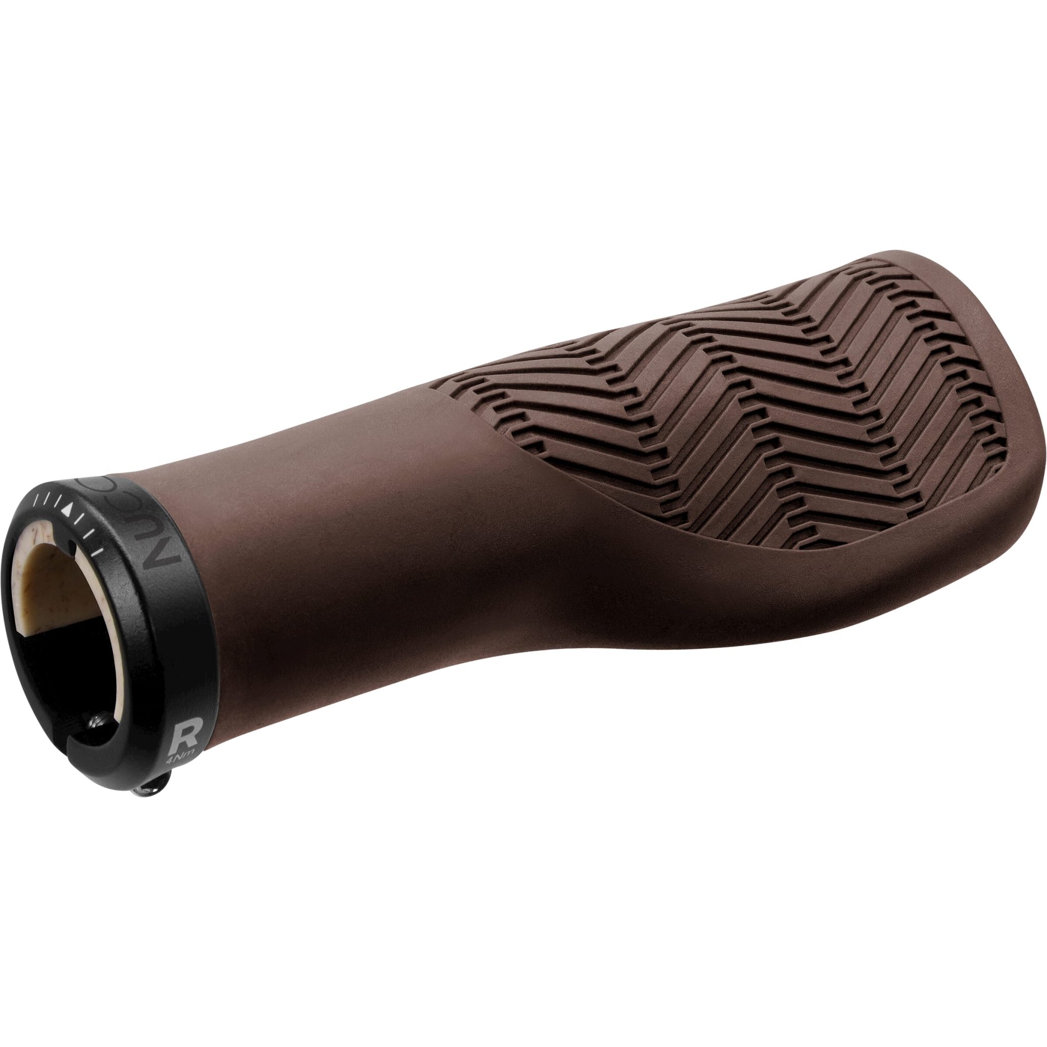 Herrmans Handvatten Nucore Grip Town Wave 130mm Bruin