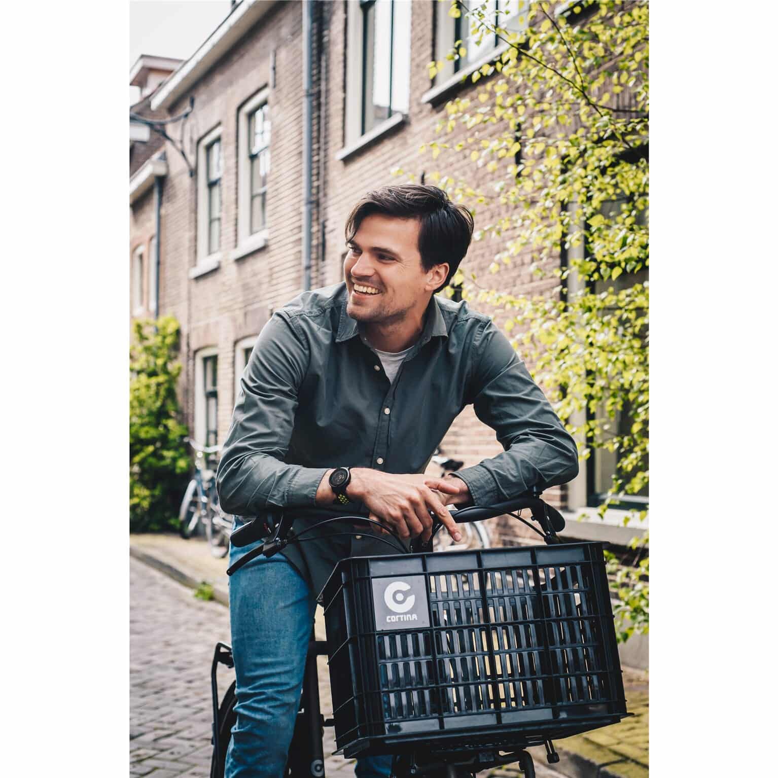 Cortina Fietskrat Dubai black