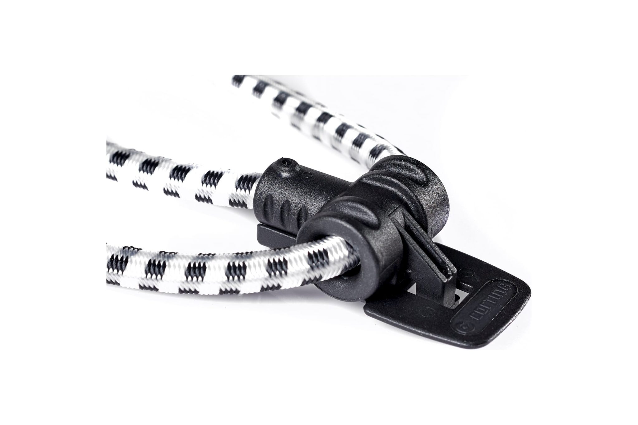 Cortina snelbinder Jakarta 62 cm wit/zwart