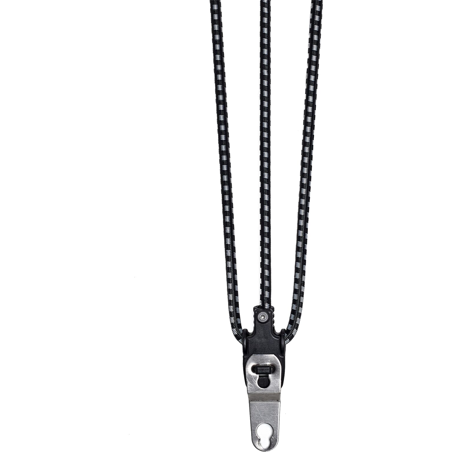 Cortina snelbinder Jakarta 62 cm zwart/grijs