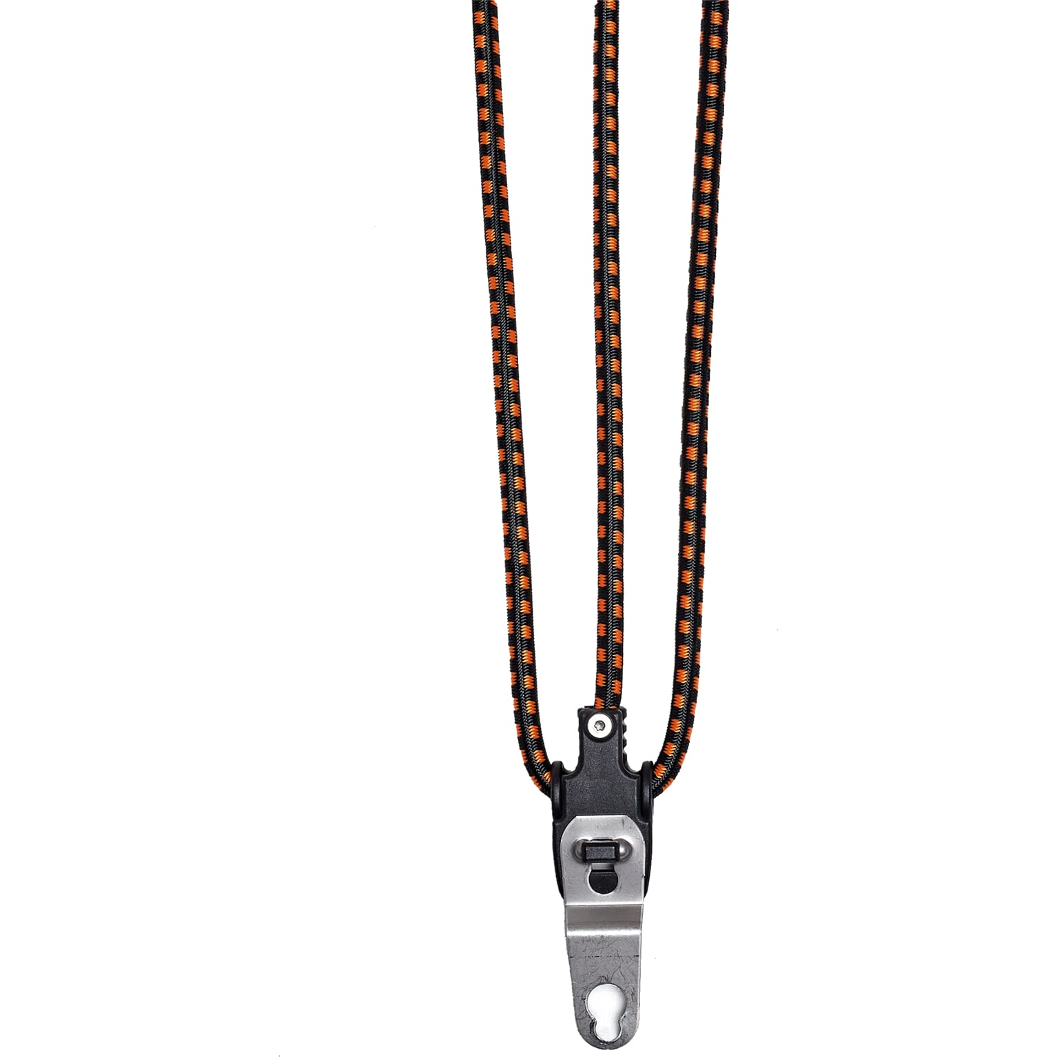 Cortina snelbinder Jakarta 62 cm zwart/oranje