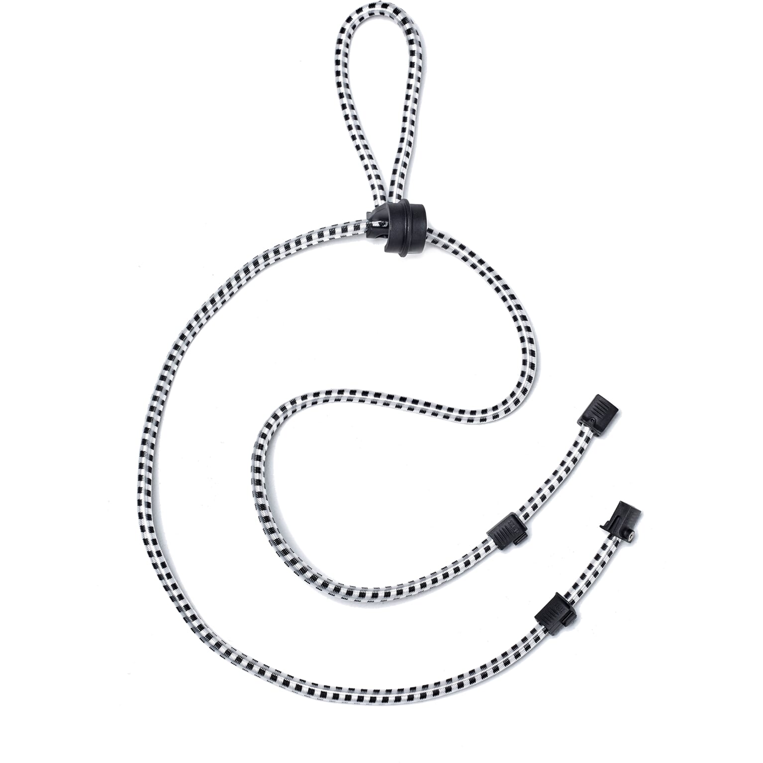 Cortina snelbinder Loopfix Jakarta wit/zwart