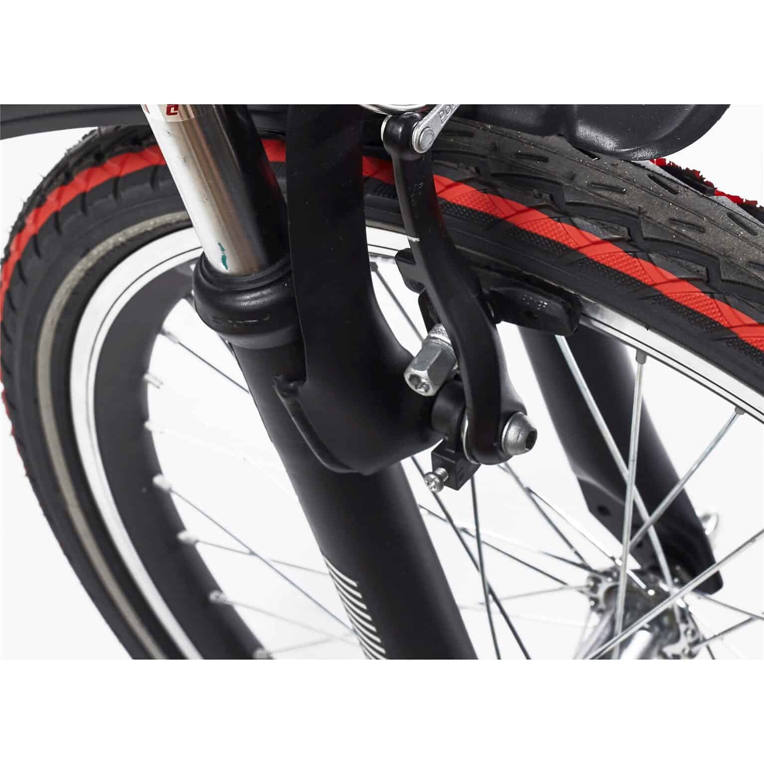 Deli Tire buitenband SA-206 18 x 1.75 zwart oranje streep