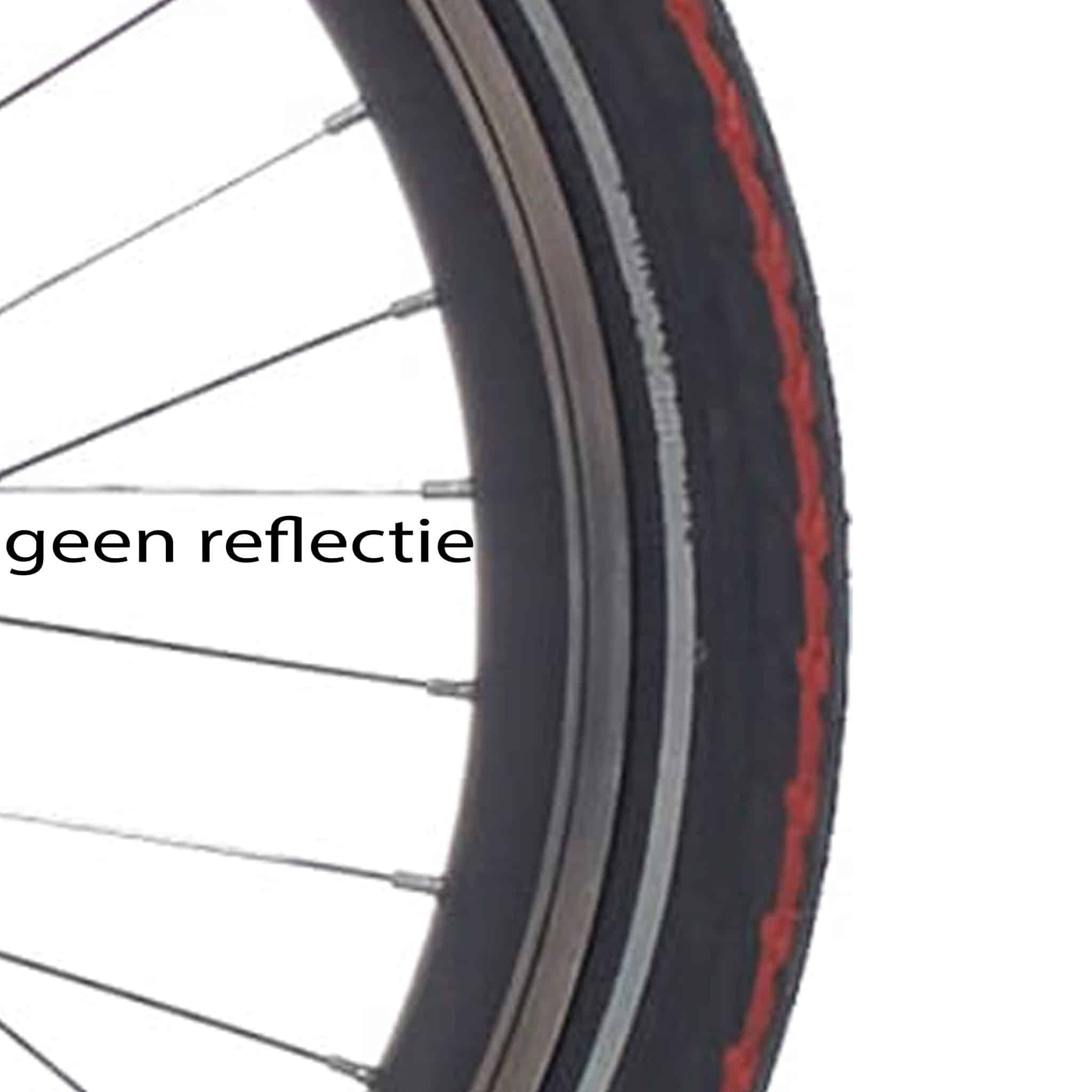 Deli Tire buitenband SA-206 18 x 1.75 zwart oranje streep