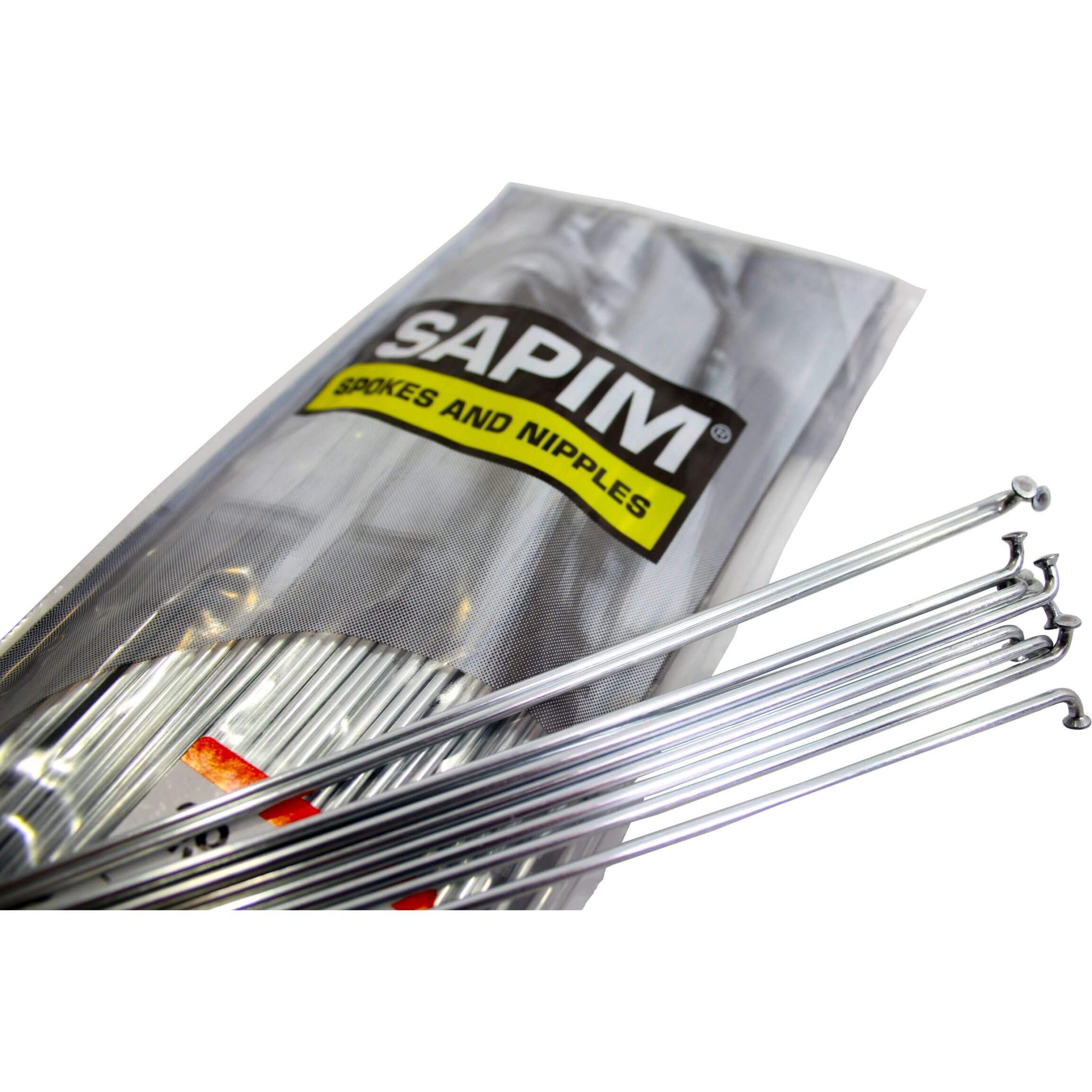 Sapim spaak 14-302 z/nippel (1 stuk)