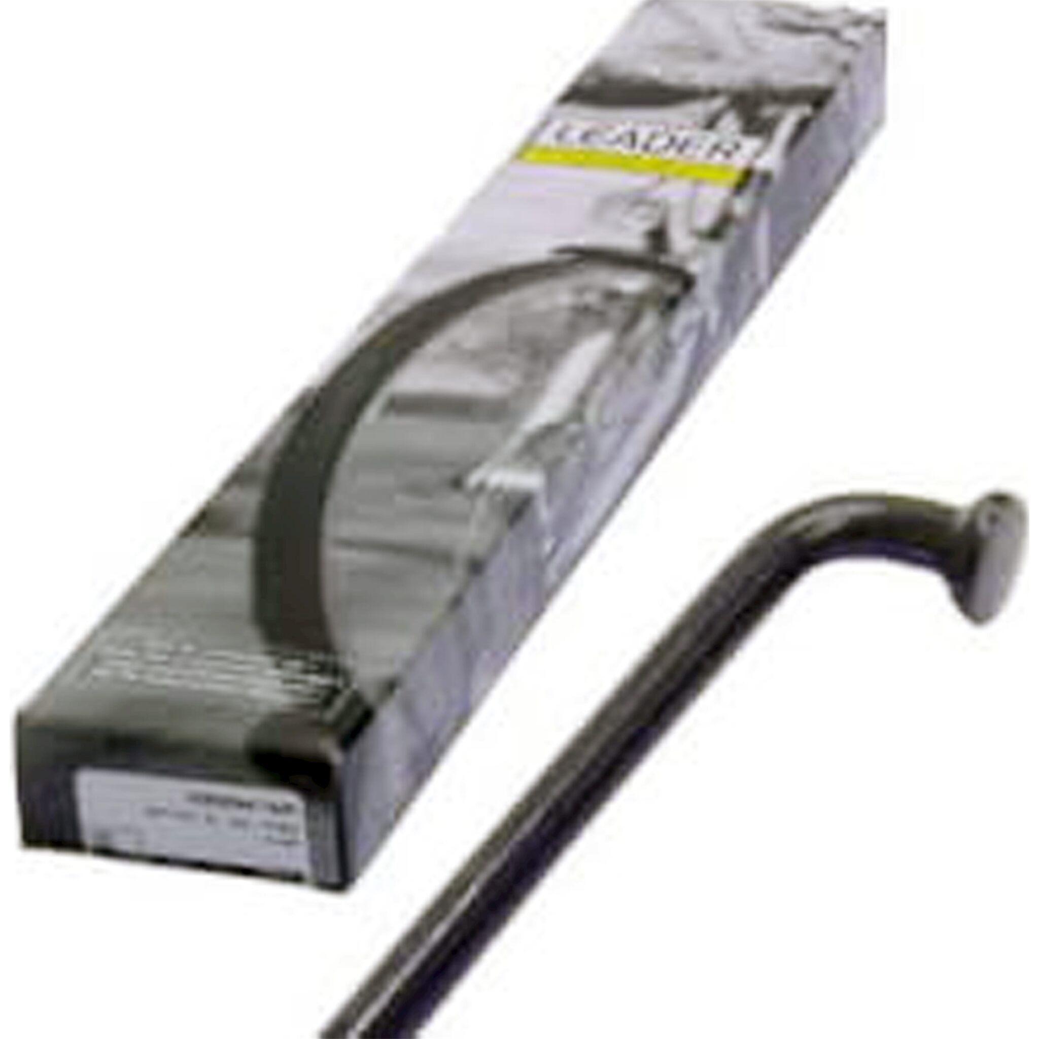 Sapim spaak Leader 14-258 RVS z/nippel zw (1 stuk)