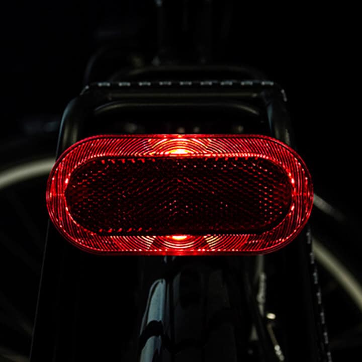 Spanninga achterlicht Elips Xb batterij 80mm