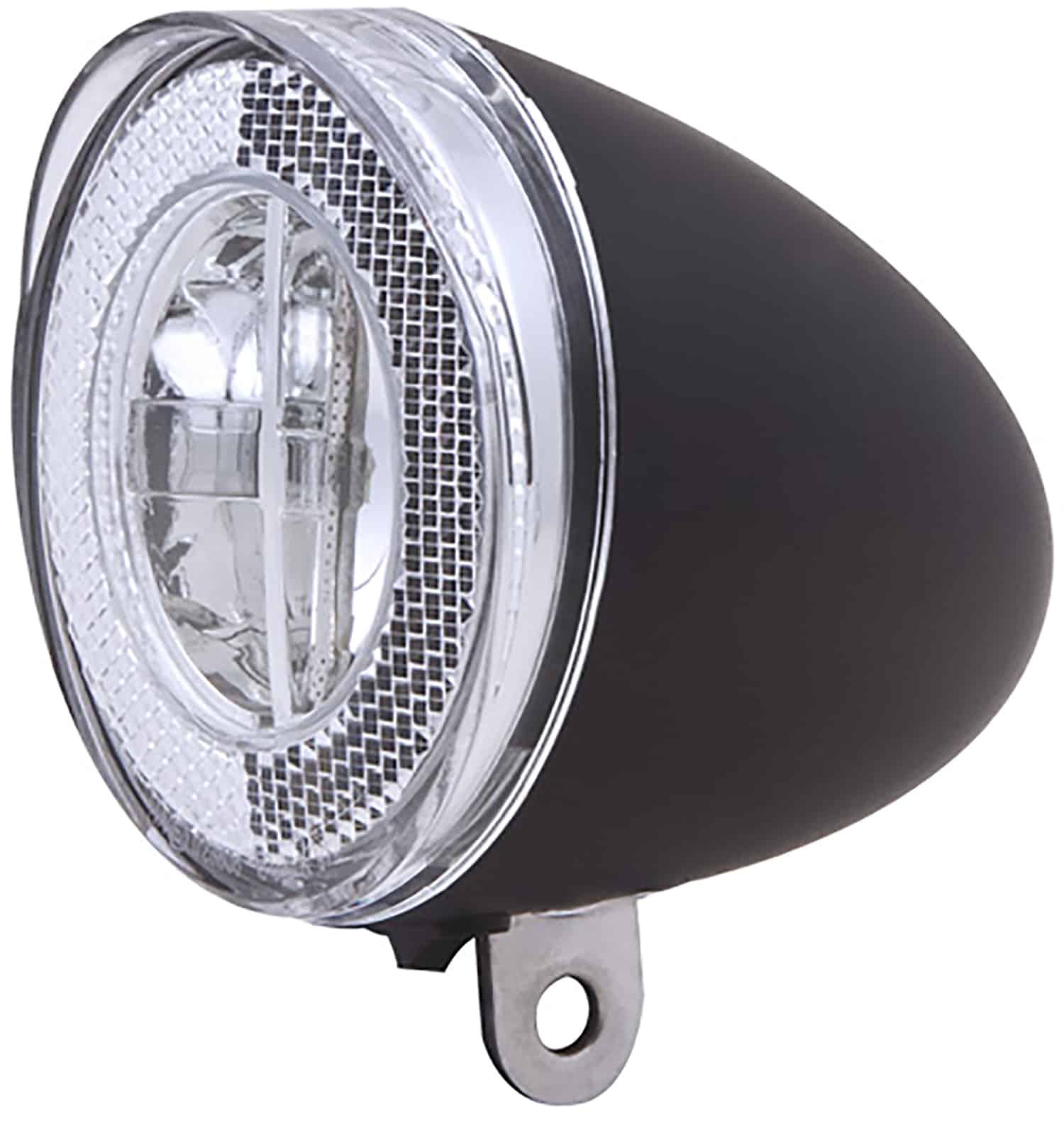 Spanninga koplamp Swingo Xb batterij 4 lux zwart