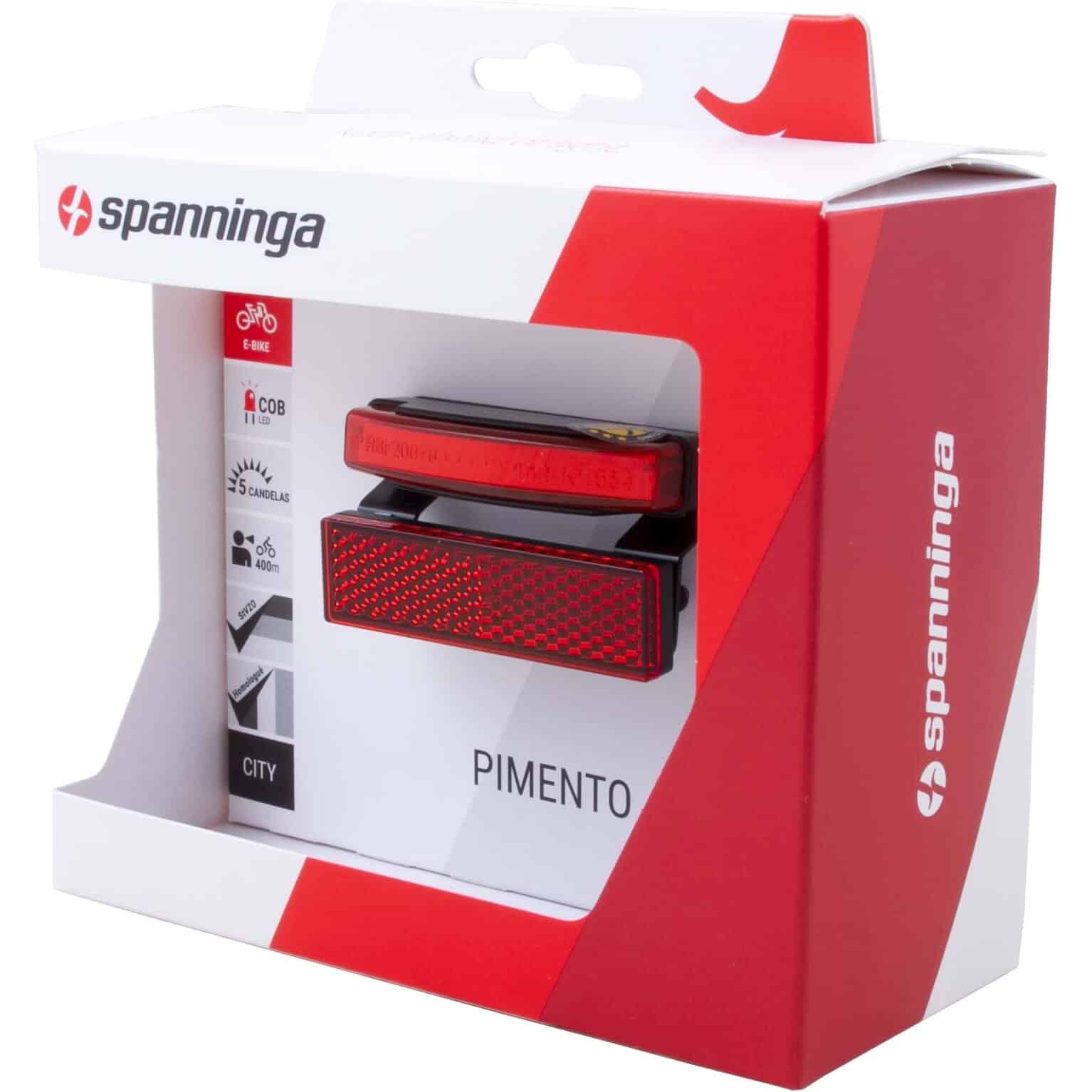 Spanninga achterlicht Pimento E-bike 6-36v 50mm