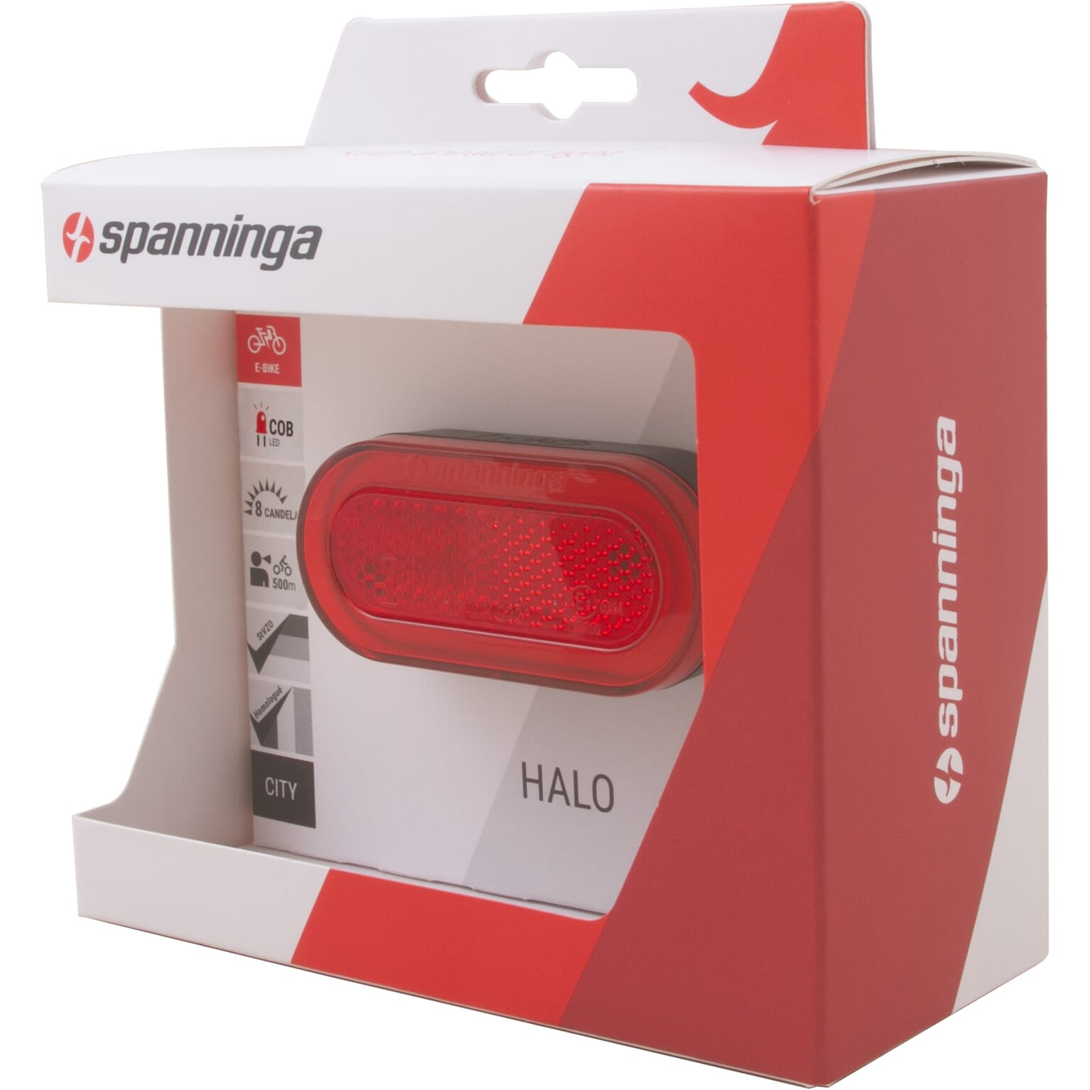 Spanninga achterlicht Halo XE E-bike 6-48v 50mm