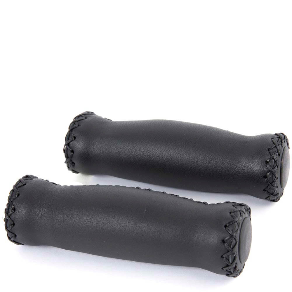 Velo Handvatten Leer 127mm Zwart (Paar)