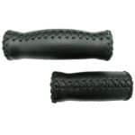 Velo Handvatten Leer 92/127mm Zwart (Paar)