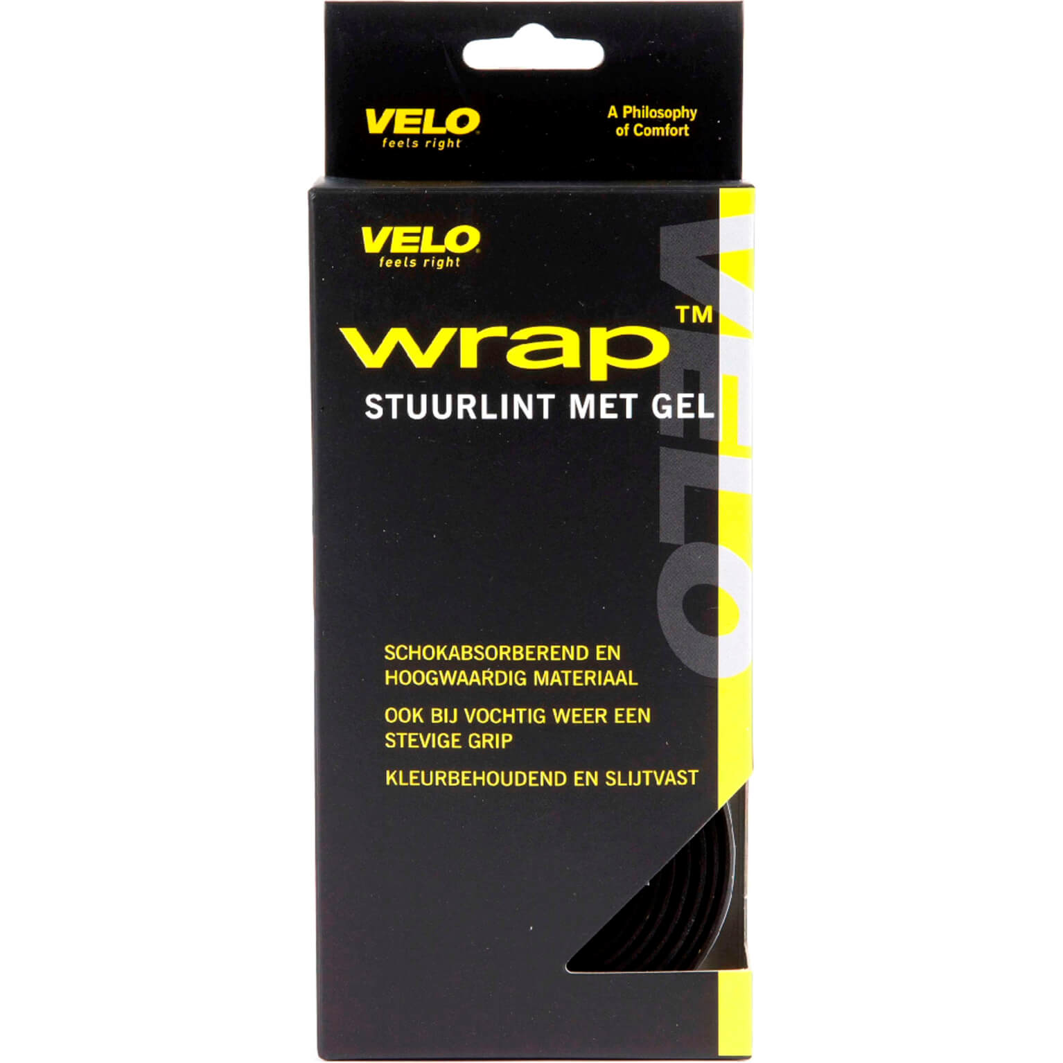Velo Stuurlint Gel Zwart