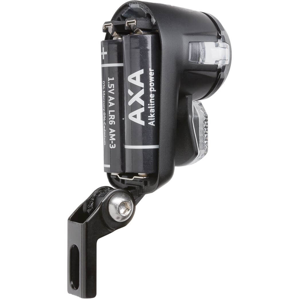Axa koplamp Nox City auto off batterij 4 lux zwart