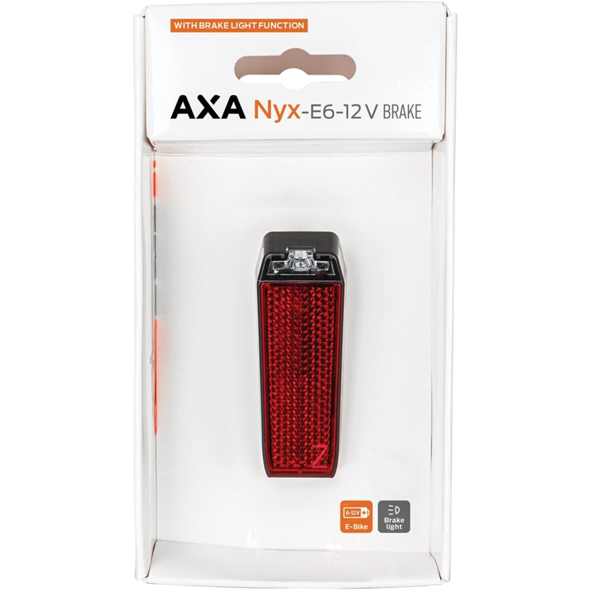 Axa achterlicht Nyx E-bike 6-12v remlicht spatbord