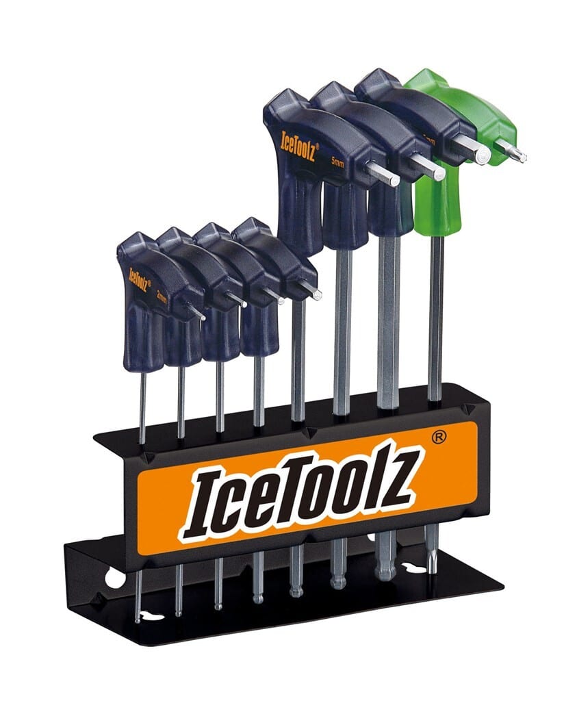 Icetoolz bolkop inbussleutel set