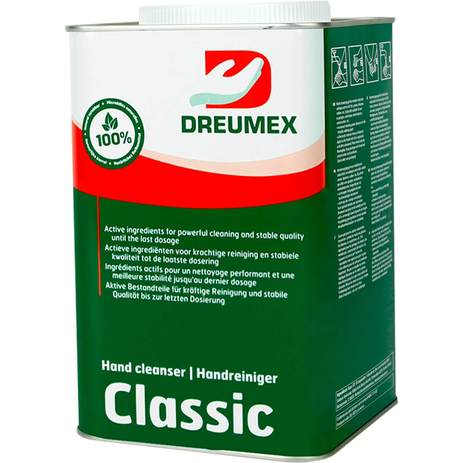 Dreumex zeep rood 4500ml Classic