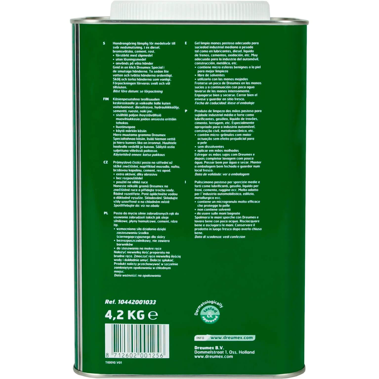 Dreumex zeep wt 4500ml Special