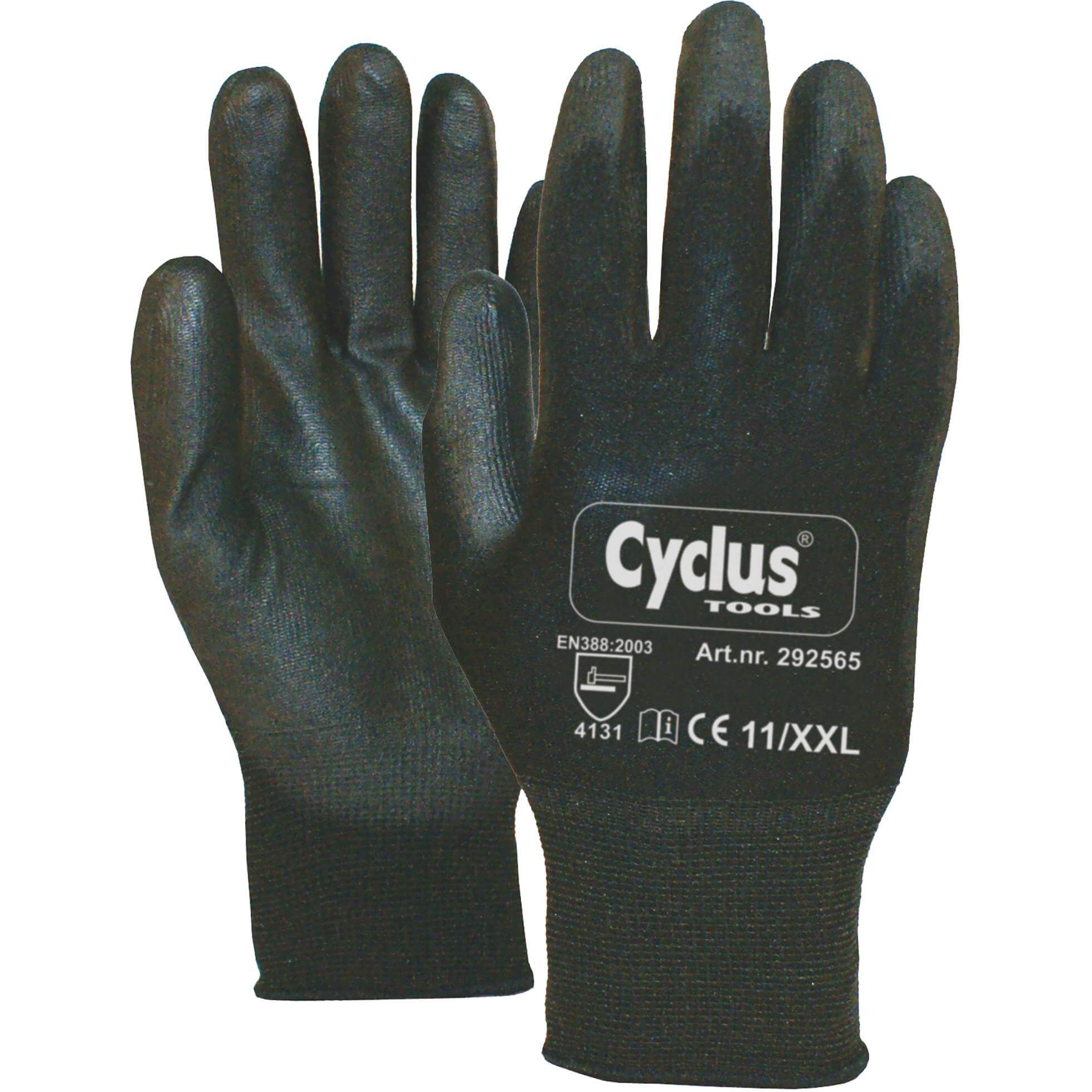 Cyclus handschoen WP XXL zwart/blauw