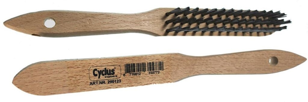 Cyclus staalborstel 3-rij