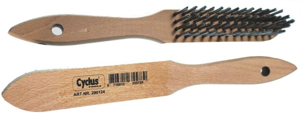 Cyclus staalborstel 4-rij