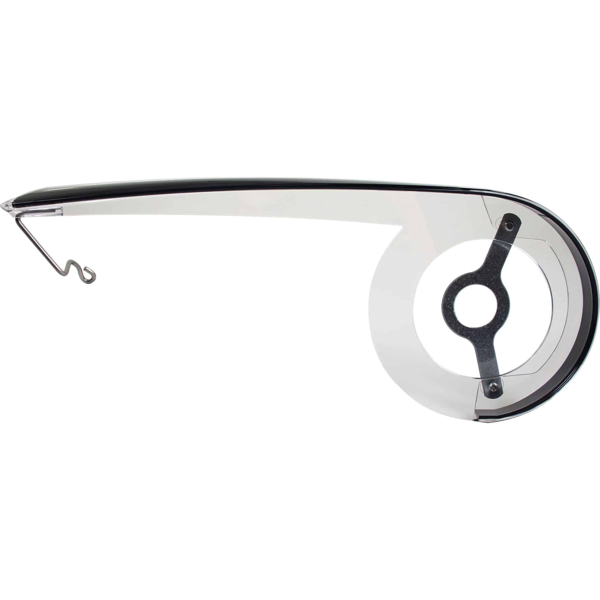 Hesling kettingscherm Cambio 48t zwart/transparant