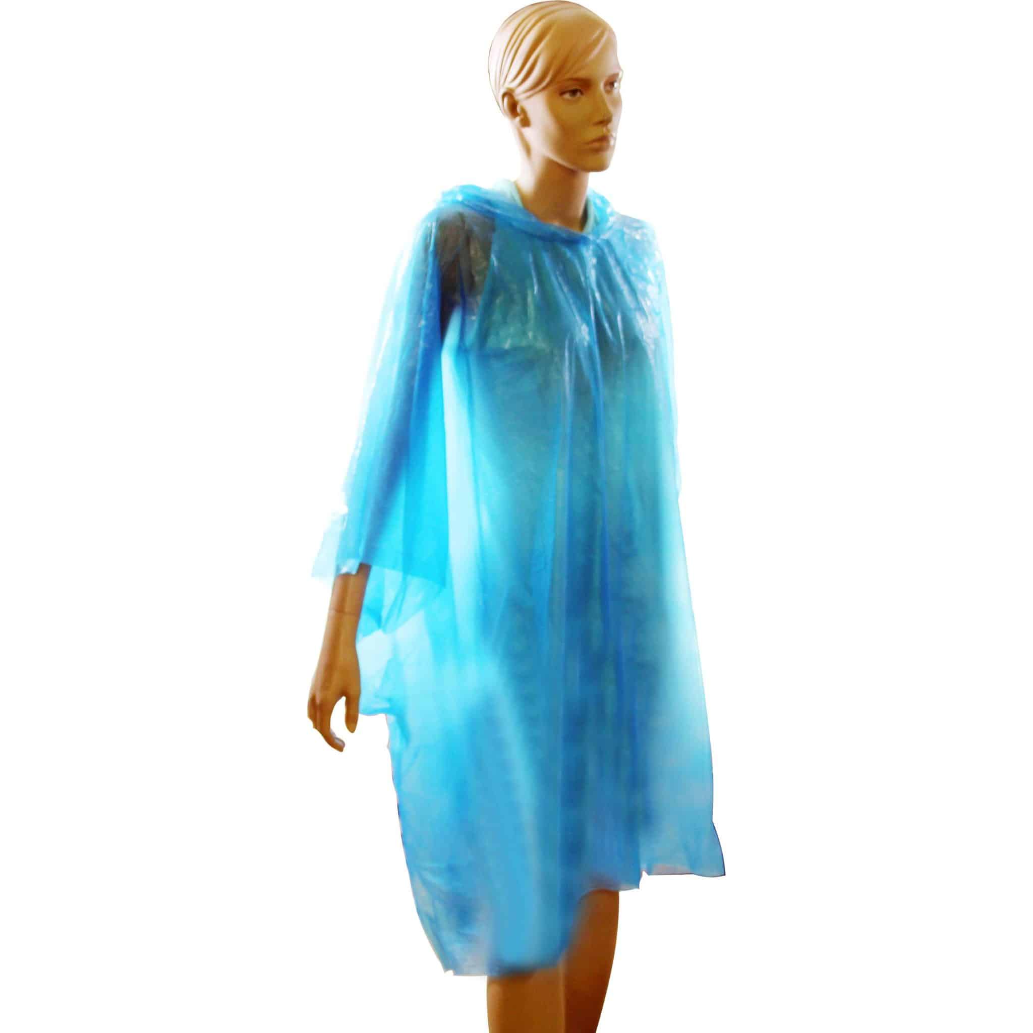 Poncho plastic bl