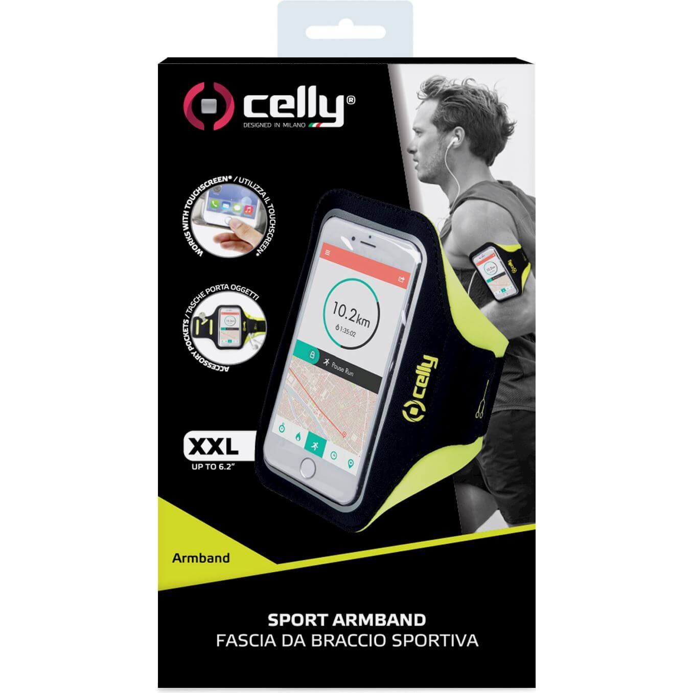 Celly Armband Xxl Geel