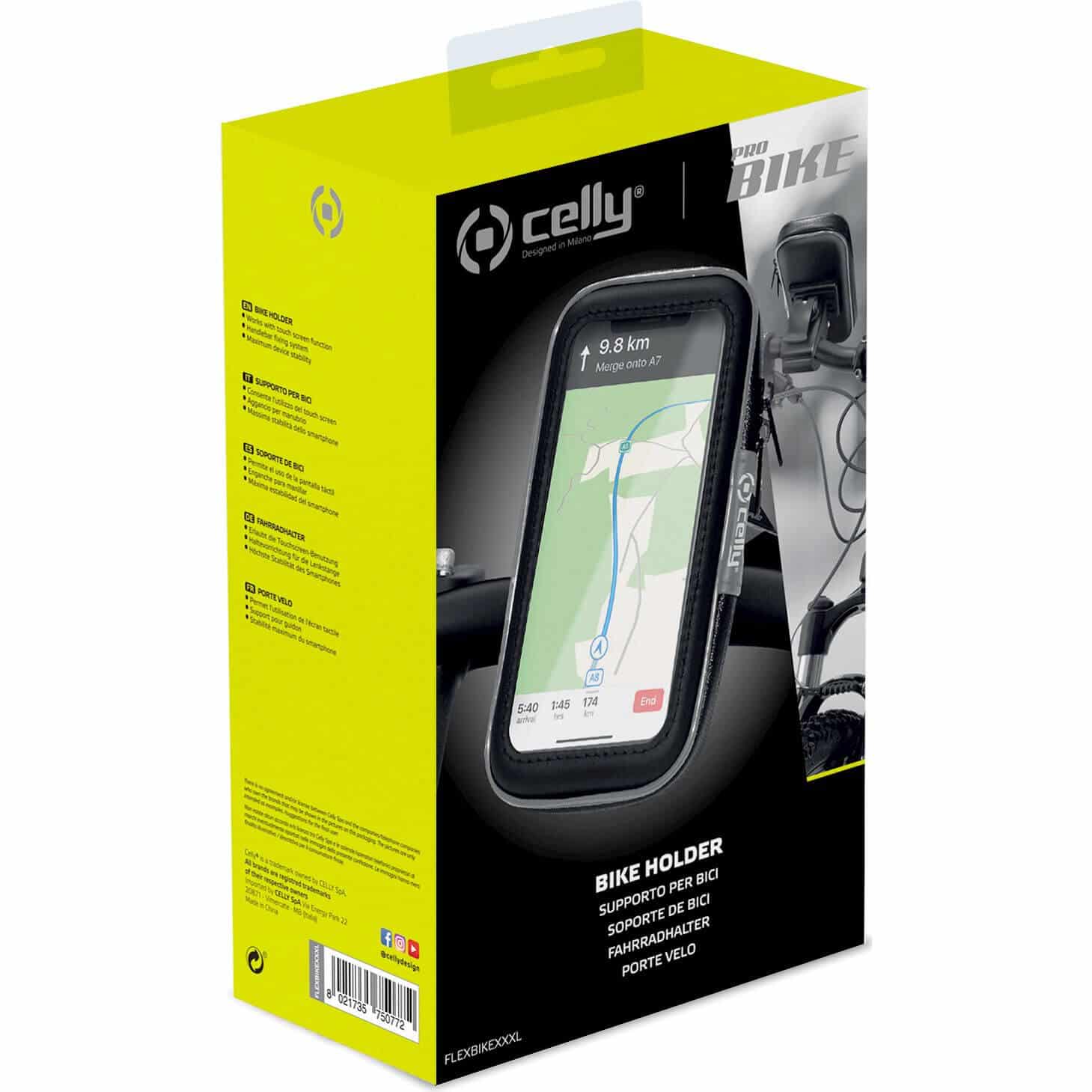 Celly Telefoonhouder Flexbike Xxxl