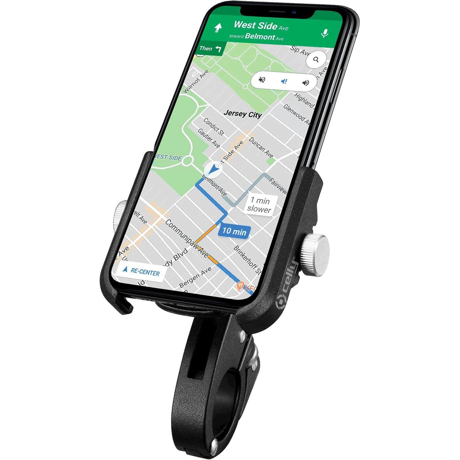 Celly Telefoohouder Armorbike Zwart