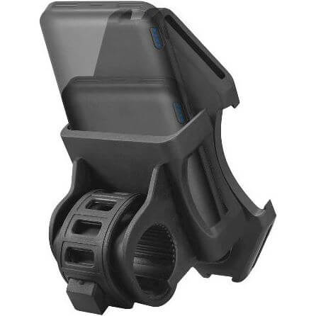 Celly Telefoonhouder Met Powerbank Zwart