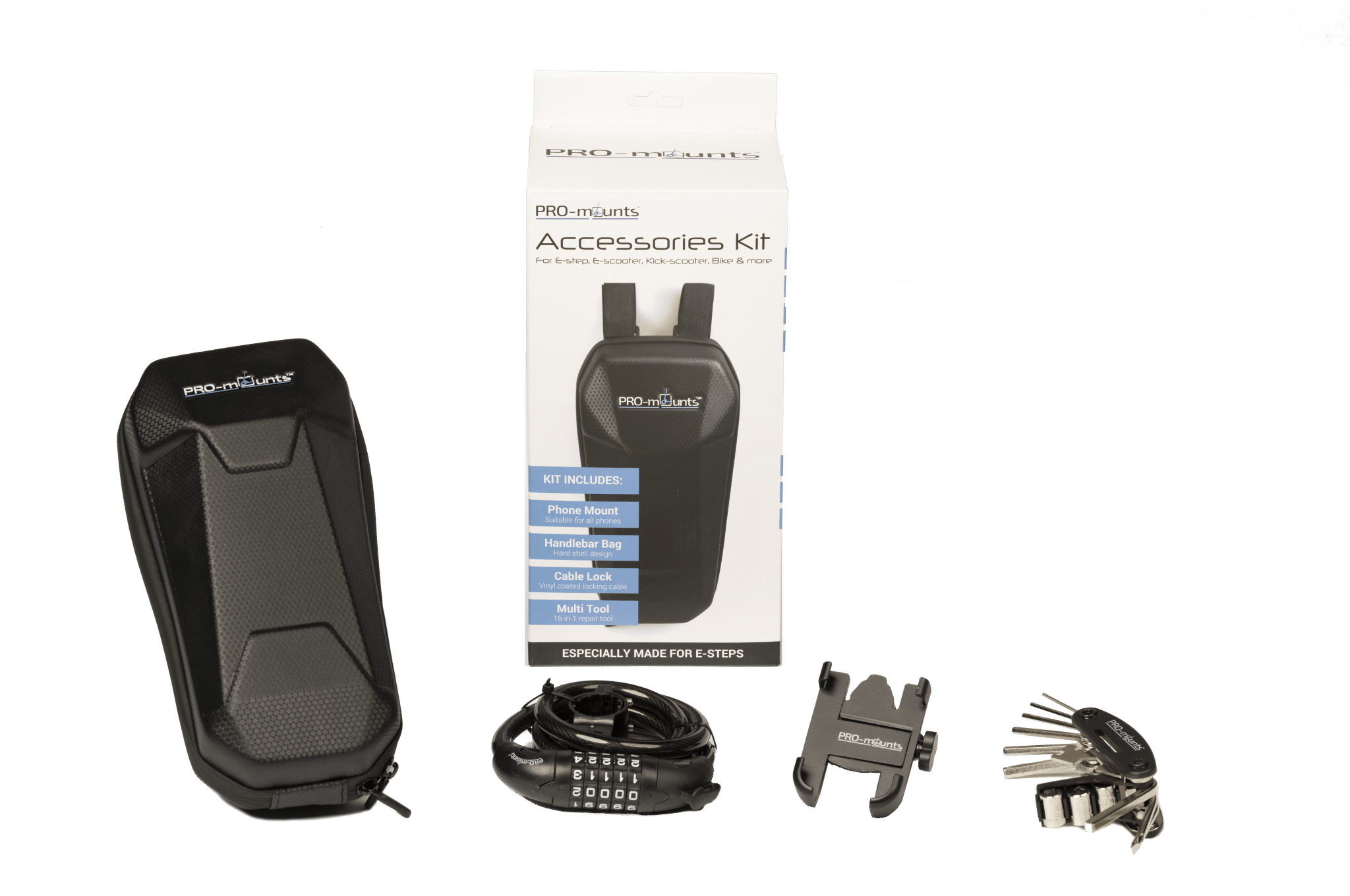 PRO-mounts e-step accessoires kit