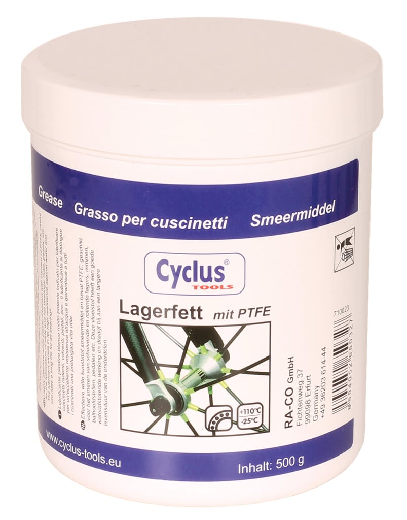 Cyclus lagervet wit pot 500gr