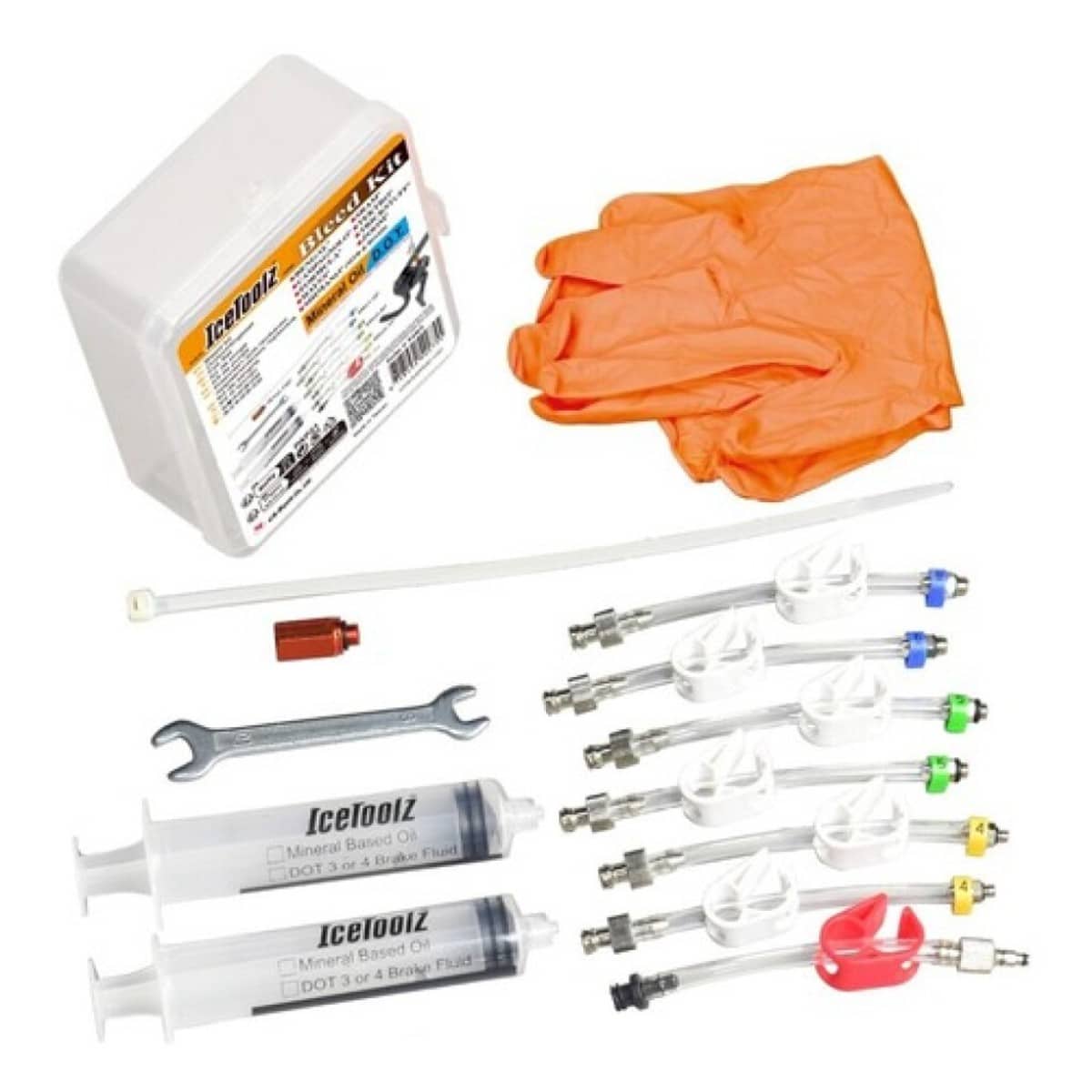 IceToolz schijfrem hydraulisch onderhoud/ontluchtingset