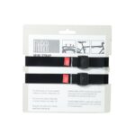 FAHRER Cargo Mini strap M 35x2cm zwart (2 stuks)
