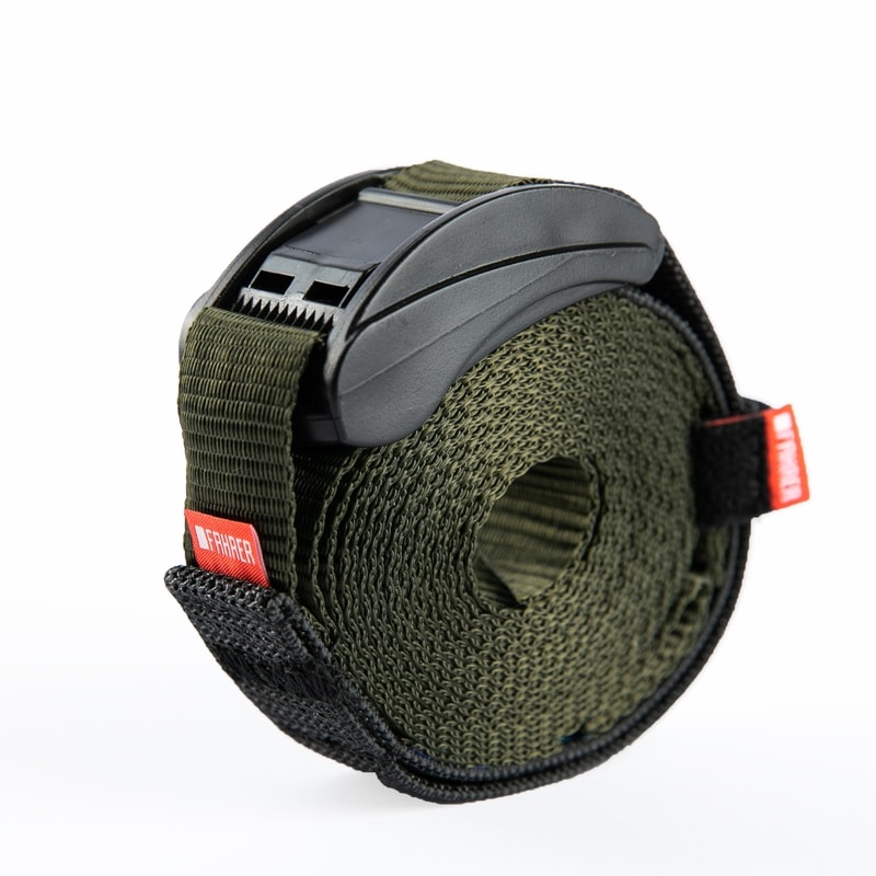 FAHRER Cargo strap L 300x2,5cm olijf