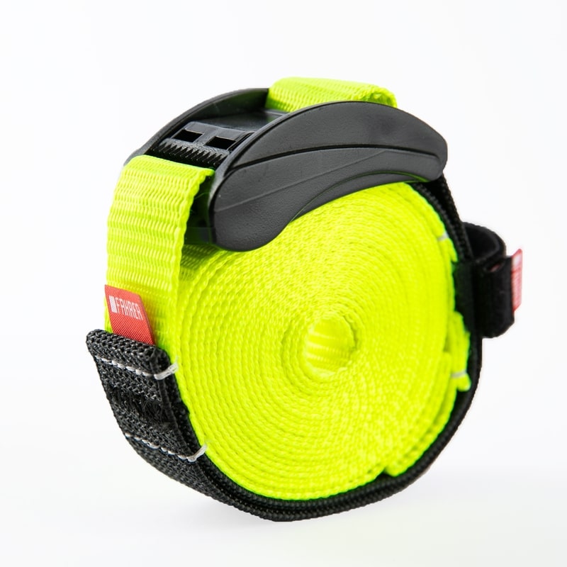 FAHRER Cargo strap L 300x2,5cm neongeel