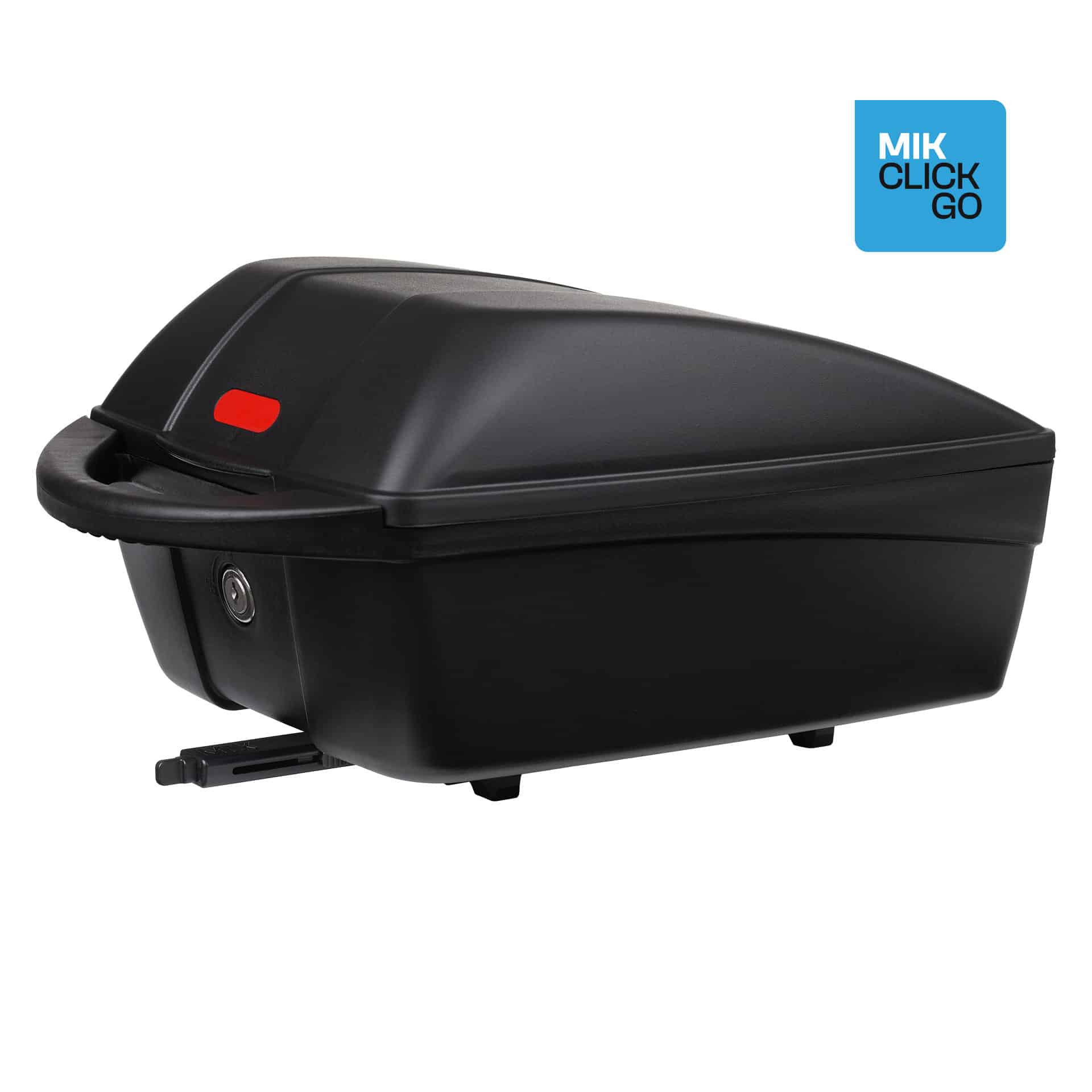 Polisport topkoffer MIK snaplock zwart 32x26x18cm