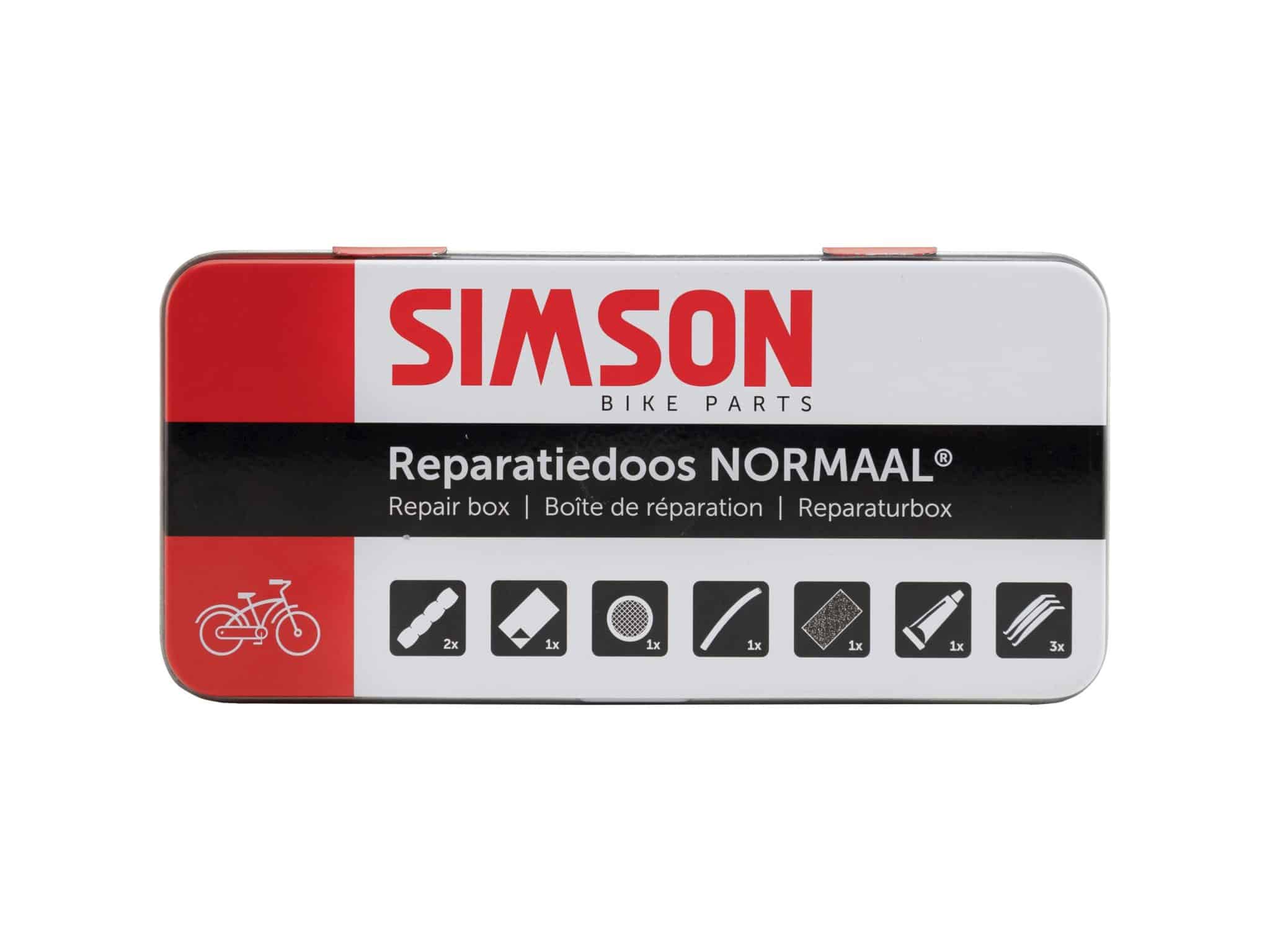 Simson reparatiedoos Normaal met clip